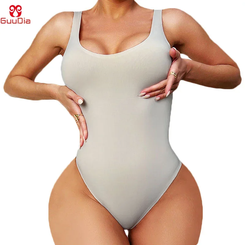 Shapewear Bodysuit Firm - GUUDIA сексуальные стринги с глубоким U-образным